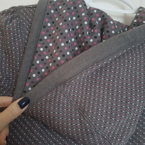 Bluenotes Polka Dot Full Zip Hoodie - Picture 3 of 4